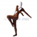 Full Body Dark Brown Lycra Spandex Bodysuit Solid Color Zentai suit Halloween Fancy Dress Costume Full Body Dark Brown Lycra Spandex Bodysuit Solid Color Zentai suit Halloween Fancy Dress Costume